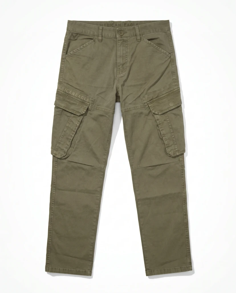 American Eagle Men's Classic Utility Cargo Pants - Olive Green