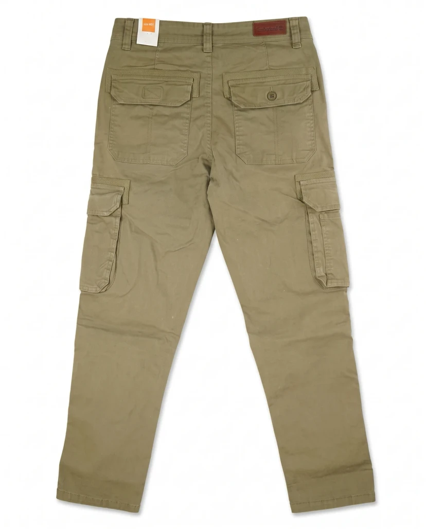 Timberland Men's Premium Classic Cargo Pants - Olive Green