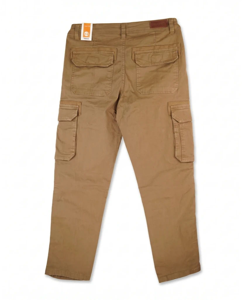 Timberland Men's Premium Classic Cargo Pants - Brown/Tan