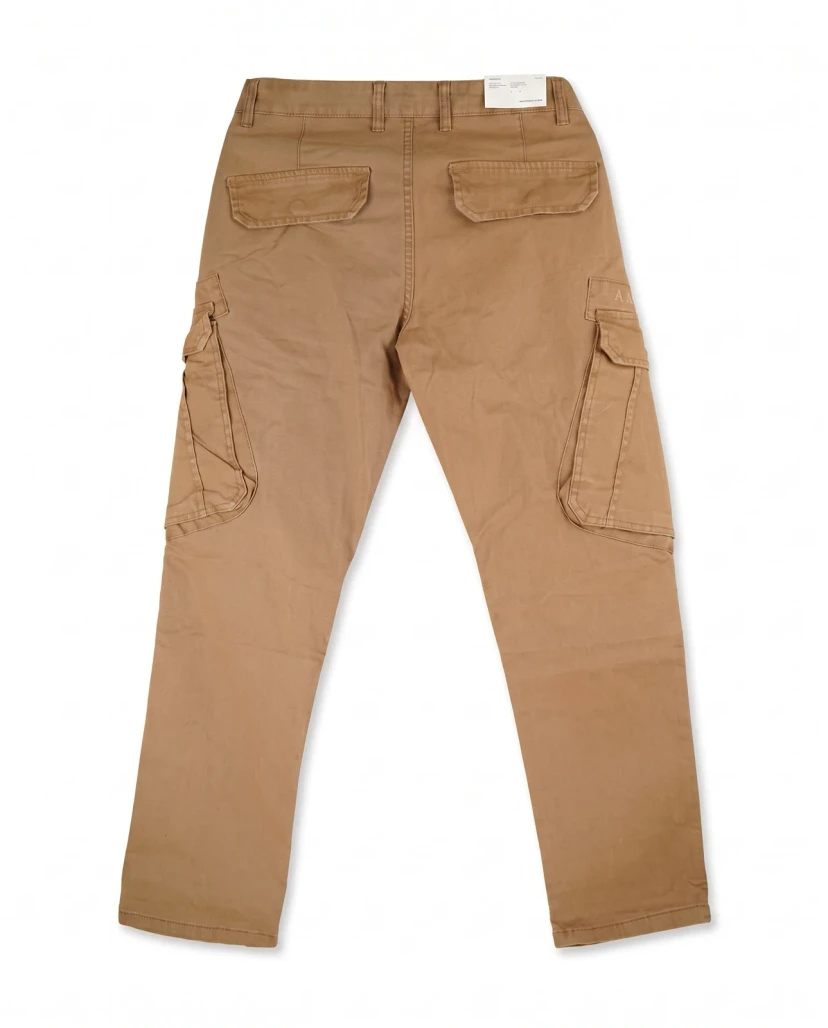 American Eagle Men's Classic Utility Cargo Pants - Brown/Dark Khaki