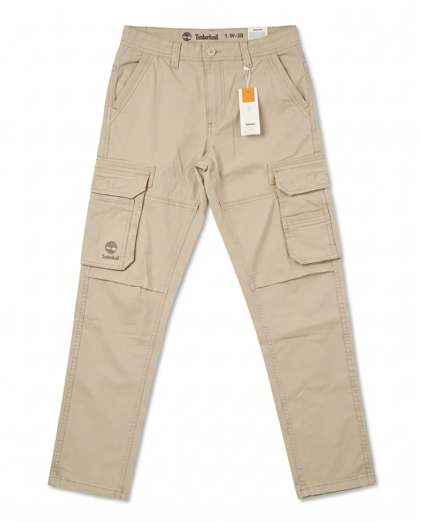 Timberland Men's Premium Classic Cargo Pants  Beige/Khaki