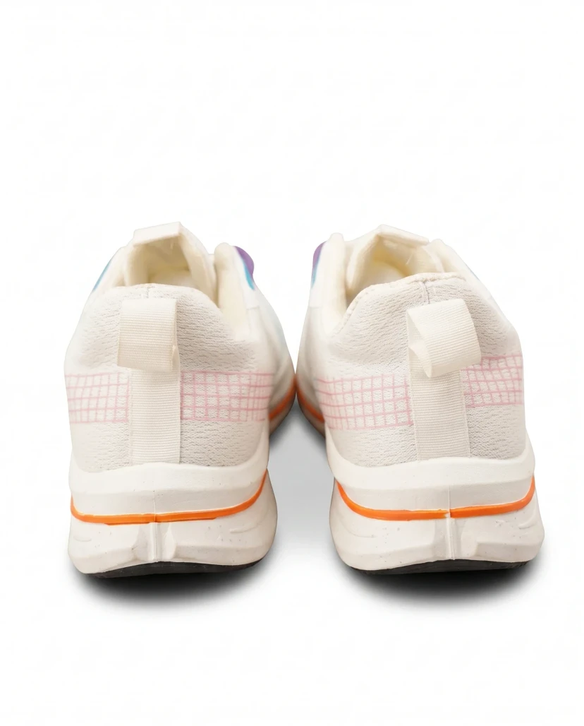 Men's 160X Pro Elite Running Sneakers - White & Orange